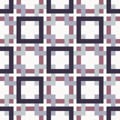 Abstrakcyjny geometryczny wzór. Bezszwowe wektorowe tło. Kolorowa tekstura. © Monika