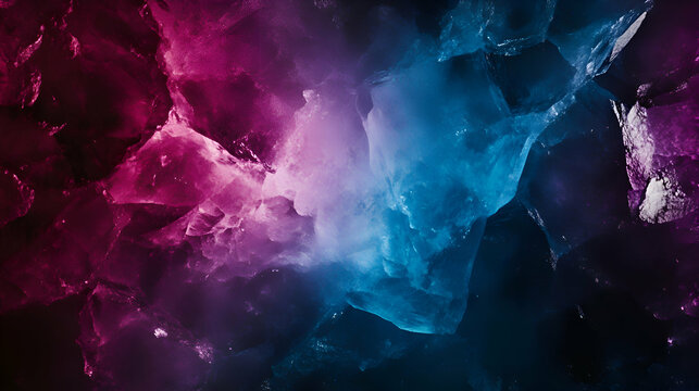 Abstract Blue and Pink Crystal Texture, purple, background, pattern, gemstone, mineral