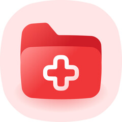 Obraz premium medical folder