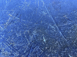 close up old blue plastic texture background
