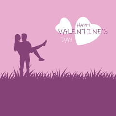 Happy valentines day stock vector