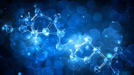 Fototapeta premium DNA helix wrapped with data streams and digital signals, illustrating bioinformatics and tech integration. 