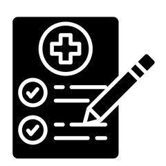 Obraz premium List Icon