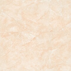 Obraz premium Closeup of light peach colored marble texture with white veins.