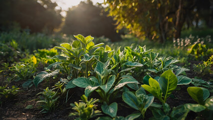 love of plants in nature generative ai
