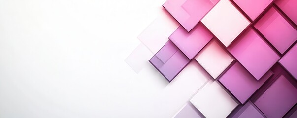 Naklejka premium Lavender gradient background with subtle pixelated texture, minimal geometric shapes, light healthcare vector, soft and calming aesthetic