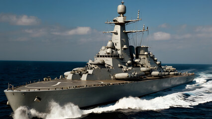 Battleship: Watercraft of War generative ai