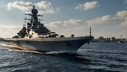 Battleship: Watercraft of War generative ai