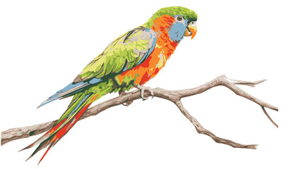 Obraz premium vector blue and yellow macaw ara ararauna