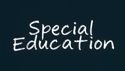 Obraz premium Word writing text Special Education. Business photo showcasing form of learning given to students with mental challenges isolated with white highlights, png
