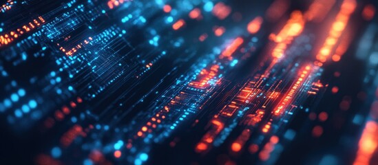 Obraz premium Abstract Digital Circuitry
