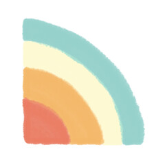 Colorful rainbow illustration