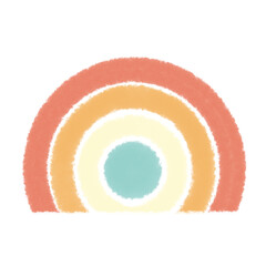 Colorful rainbow illustration