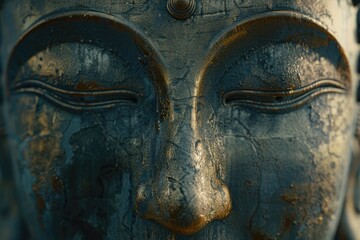 The face of Buddha