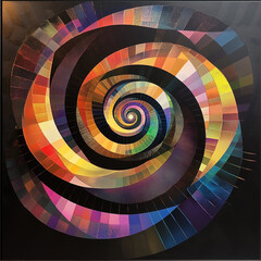 abstract background with circles