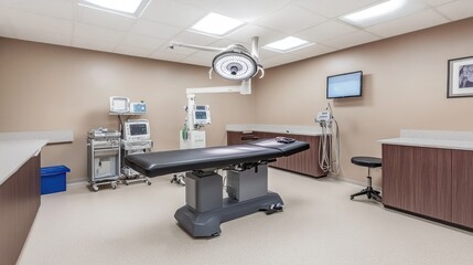 Modern Surgical Room with Advanced Equipment