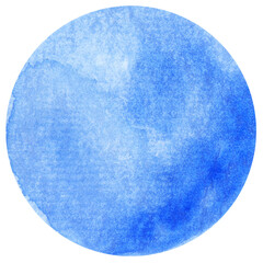 Watercolor hand painted circles texture. Watercolour circle elements for design.