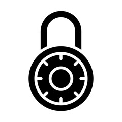 Padlock Solid Icon