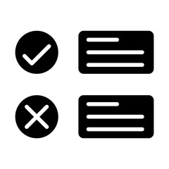 Reason Choice solid icon
