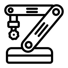 Robotic Arm Icon