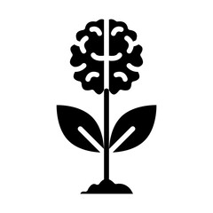 Seeds Wisdom Solid Icon