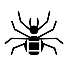 Spider Solid Icon