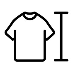 T-Shirt Size Icon