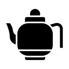 Teapot Solid Icon