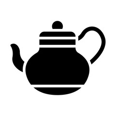 Teapot Solid Icon