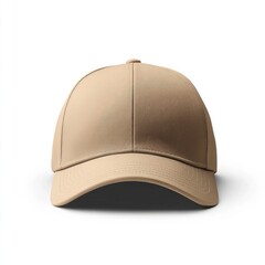 Fototapeta premium realistic high quality Beige baseball hat mockup