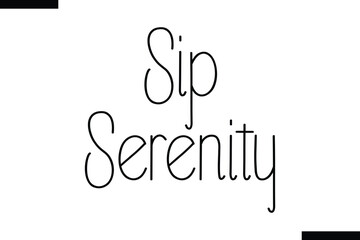 Stylish Typography Text On White Background