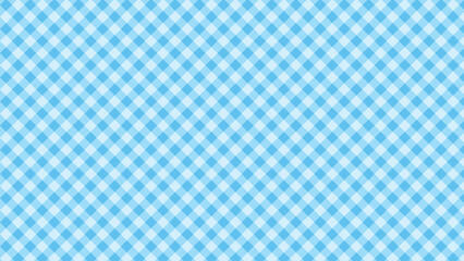 gingham checkered blue plaid square background grid seamless pattern