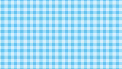 gingham checkered blue plaid square background grid seamless pattern