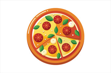 pizza vector,  icon vector illustration,  pizza silhouette of a pizza isolated on a white background, eps, png, svg,  vector