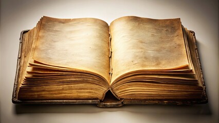 Old book pages with shadow and clipping path, book, pages, vintage, paper, text, background, shadow, aged, old-fashioned, retro