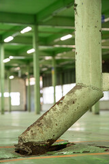 Corroding factory and water treatment plant pipes
