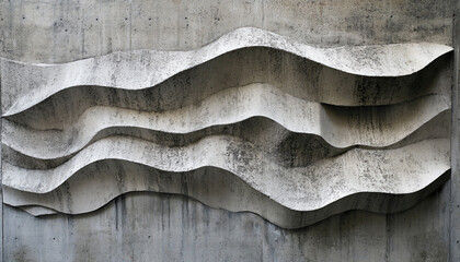 Minimalist and unique interior design in the house