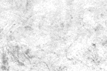 Obraz premium Grunge vintage halftone texture effect . Black dots pattern on white background.