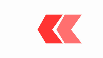 glowing arrow sign animated on a black background.Neon arrow vector sign. Light arrow retro glow effect,Abstract glowing neon directional arrow loading icon animation. glowing neon arrow concept