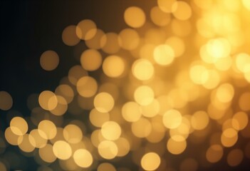 Obraz premium Blurred background with elegant gold and silver bokeh.