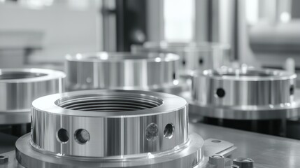 Seal housing for industrial pumps, showcasing robust design and fitment for mechanical seals.