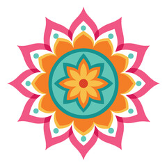 Mandala art graphic recourses Vector Illustration