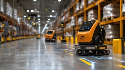 Advanced Warehouse Robots for Efficient Logistics