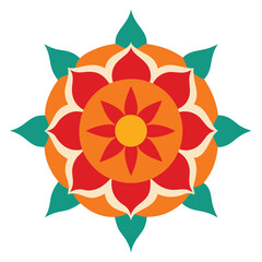 Mandala indian art Vector Illustration