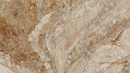 Obraz premium Brown marble texture with natural veins, earthy background