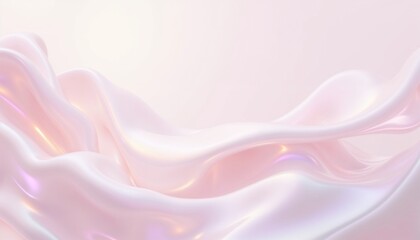 Soft pink satin wave texture, elegant and luxurious background