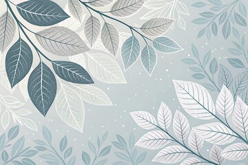 Abstract Floral Gradient Background Collection