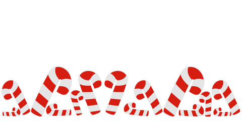 Christmas candy cane vector design