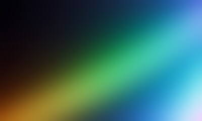 Abstract blurred background image of blue, green, red colors gradient used as an illustration. Designing posters or advertisements.