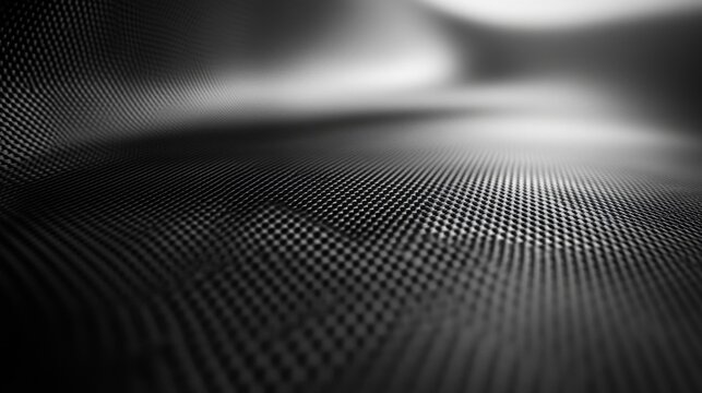 Abstract Black and White Textured Surface with a Gentle Curve